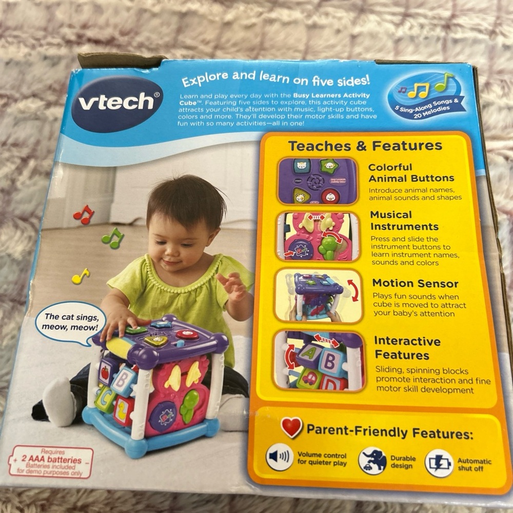 VTech Interactive Learning Cube - Picture 2 of 3